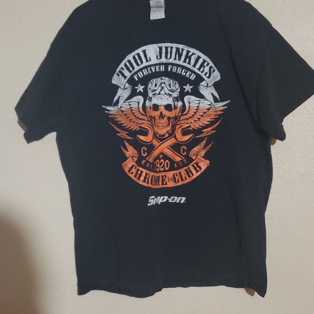 Snap on tool junkies used xl shirt
